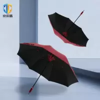 京采盾JCD-JHSHJ2 8骨直杆双层双人伞长柄高尔夫雨伞