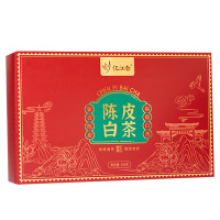 忆江南陈皮白茶三宝茶独立包装新会柑皮贡眉福鼎茶叶盒装陈皮白茶150g