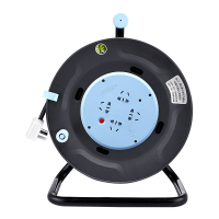 公牛(BULL) GN-804 线盘804插座移动电缆绕线卷盘拖盘带线轴滚子 10A 50米