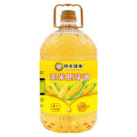 邻家饭香 非转基因 压榨一级玉米胚芽油4L/桶 LJFX129