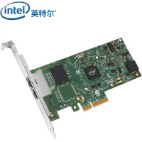 英特尔(Intel)I350-T2千兆网卡I350T2BLK双口PCleX4服务器台式机原装 单位:个