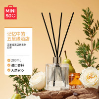 名创优品(MINISO)五星级酒店无火香薰白茶280ml室内卫生间卧室香氛空气清新剂