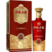 沙城老窖 窖藏10 纯泥窖 浓香型白酒 480ml 38度 1瓶装