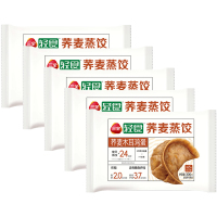 三全蒸煎饺速食冷冻半成品荞麦木耳鸡蛋蒸饺300g*5袋