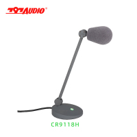 797话筒CR9118H专业有线电容鹅颈麦克风话筒 话筒演讲发言视频会议麦克风