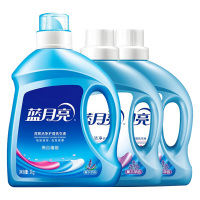 蓝月亮洗衣液组合薰亮白2kg*1瓶+薰洁净1kg*2瓶