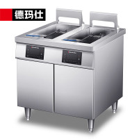 德玛仕(DEMASHI) HW-SZL16Z-02 双缸电炸炉(组合炉)[MC01]明厨亮灶系列/电磁8+8kW双缸炸炉