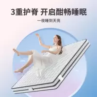 沃灏天然椰棕床垫弹簧床垫席梦思偏硬感护脊椰棕护脊