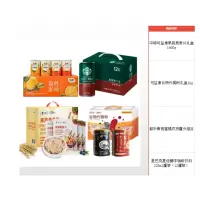 中粮果蔬燕麦片1400g+可益康代餐粉1kg+都乐黄桃蜜橘双拼罐头+星巴克咖啡饮料228ml罐装(12罐装)