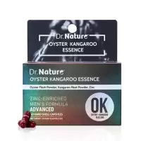 澳洲 Dr. Nature 进口牡蛎袋鼠精华胶囊补锌60粒/盒