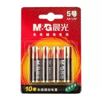 晨光碱性电池5号(4粒吸卡)ARC92556