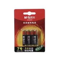 晨光碱性电池7号(4粒吸卡)ARC92557