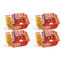 海玉园蒸米锅巴解馋休闲脆锅巴膨化食品办公室小零食泡菜味328g*4袋