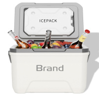 火象 保温箱食品保冷箱 野餐保鲜箱 冰桶 15升