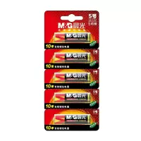 晨光(M&G)5号碱性于儿童玩具/血压计/血糖仪/挂钟/键盘/遥控器电视空调键盘鼠标电池ARC92566 10粒装