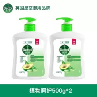 滴露植物呵护健康抑菌护手洗手液500g*2 滋润清新儿童家庭