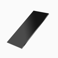 中锐智采 电焊护目镜片 50*108㎜ 黑色