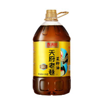 金龙鱼香满园食用油非转基因压榨天府老巷菜籽油5L桶