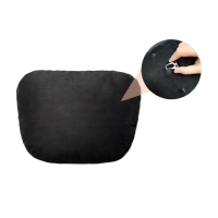 TITA 汽车头枕车用枕头腰靠护颈枕车载靠背靠枕 TITA-2219 通用款 酷黑