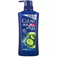 清扬(CLEAR)男士去屑洗发水清爽控油型500g/瓶