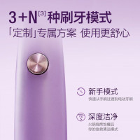 舒客+琉光刷电动牙刷声波电动牙刷 Y1 两支装