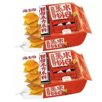 海玉园蒸米锅巴恒温油炸嘎嘣脆解馋锅巴膨化食品办公室小零食泡菜味328g*2袋