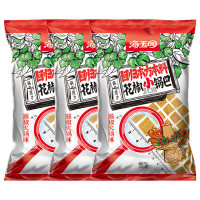 海玉园花椒锅巴喷香酥脆恒温油炸膨化食品追剧解馋小吃藤椒火锅味72g*3袋