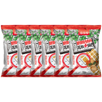 海玉园花椒锅巴喷香酥脆恒温油炸膨化食品追剧解馋小吃藤椒火锅味72g*6袋