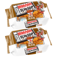 海玉园花椒锅巴喷香酥脆恒温油炸膨化食品追剧解馋小吃辣条味328g*2盒