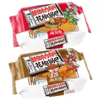 海玉园花椒锅巴喷香酥脆恒温油炸膨化食品追剧解馋小吃辣条味328g*1盒+藤椒火锅味*1盒