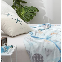 LOVO(罗莱生活出品) 芙梦法兰绒毯150*200 cm