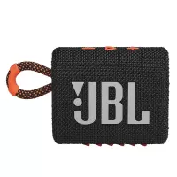 JBL GO3 音乐金砖三代 便携式蓝牙音箱 迷你小音响 黑橙色