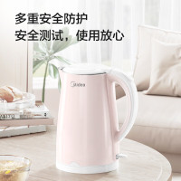 美的热水壶 食品级304不锈钢 1500W快速沸腾 1.7L大容量