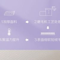 LOVO罗莱生活旗下品牌花青素四季被200*230cm