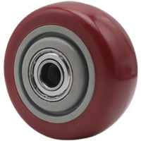 联护 手推车轮3英寸双轴承单轮