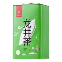 忆江南茶叶绿茶明前龙井绿罐新茶明前龙井茶125g