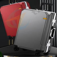 铁蛙 旅行箱TW-LXX12 24英寸双杆 万向轮 黑色