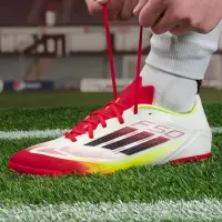 阿迪达斯 (adidas)足球鞋男鞋春季新款比赛实战训练运动鞋轻便防滑人草AG短钉鞋