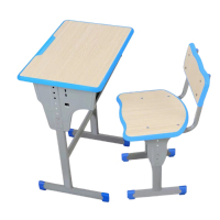 戴劲 学校高中小学生课桌椅ABS加厚教室课桌椅培训补习椅子 款式十六