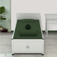 格具(GEJU)营具单层床钢制铁架床宿舍钢制升级款单人床1200宽