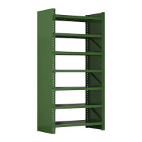 格具(GEJU) 重型货架 军绿7层主架 高3975*深1000*宽2000 1000KG/每层
