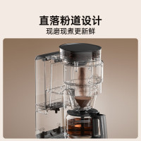 小熊(Bear)美式咖啡机全自动研磨一体机 家用滴漏豆粉两用自动清洁 保温咖啡壶 KFJ-H15Y8