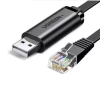 Console调试线USB转RJ45控制线黑色3米 60813
