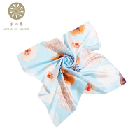 京四界 · 绾青仿丝丝巾 JSJF-65003