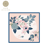 京四界 · 玫瑰有约丝巾 JSJF-65001