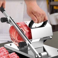 奥美优 AMY1555 手动不锈钢厨房牛羊肉切片机