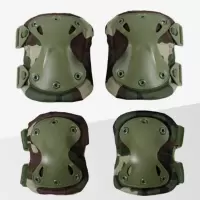 戎胜达 护具四件套户外登山 军绿色