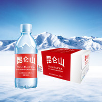 昆仑山 饮用天然矿泉水350ml*24瓶 整箱装 十箱