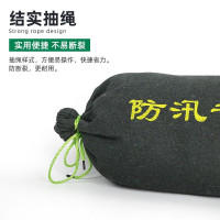 腾驰 防汛专用沙袋 防水抗洪涝地下室加厚帆布沙包袋 25*50cm含沙款