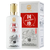 GUOZHEN 国珍贵州国珍酒 经典款国珍10年 53度酱香型白酒500mL*1瓶